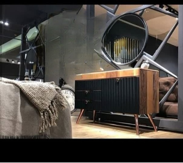 سرویس خواب دونفره مدرن مدل کلودیا جنس mdf روکش چوب گردو پارکتی و چوب روسی اصل گرودویی پارکتی و نوک مدادی
