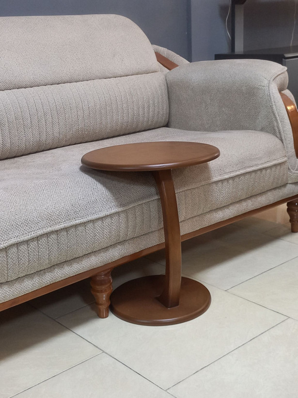 عسلی مدل سزار جنس mdf روکش چوب راش و چوب روسی اصل گردویی